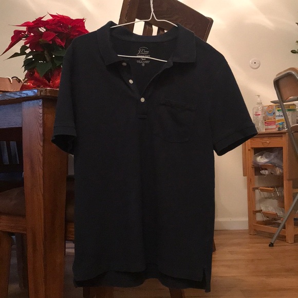 Navy J Crew Polo - Picture 3 of 3